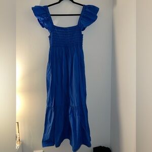 O.P.T Cobalt Blue Midi Dress Size: M